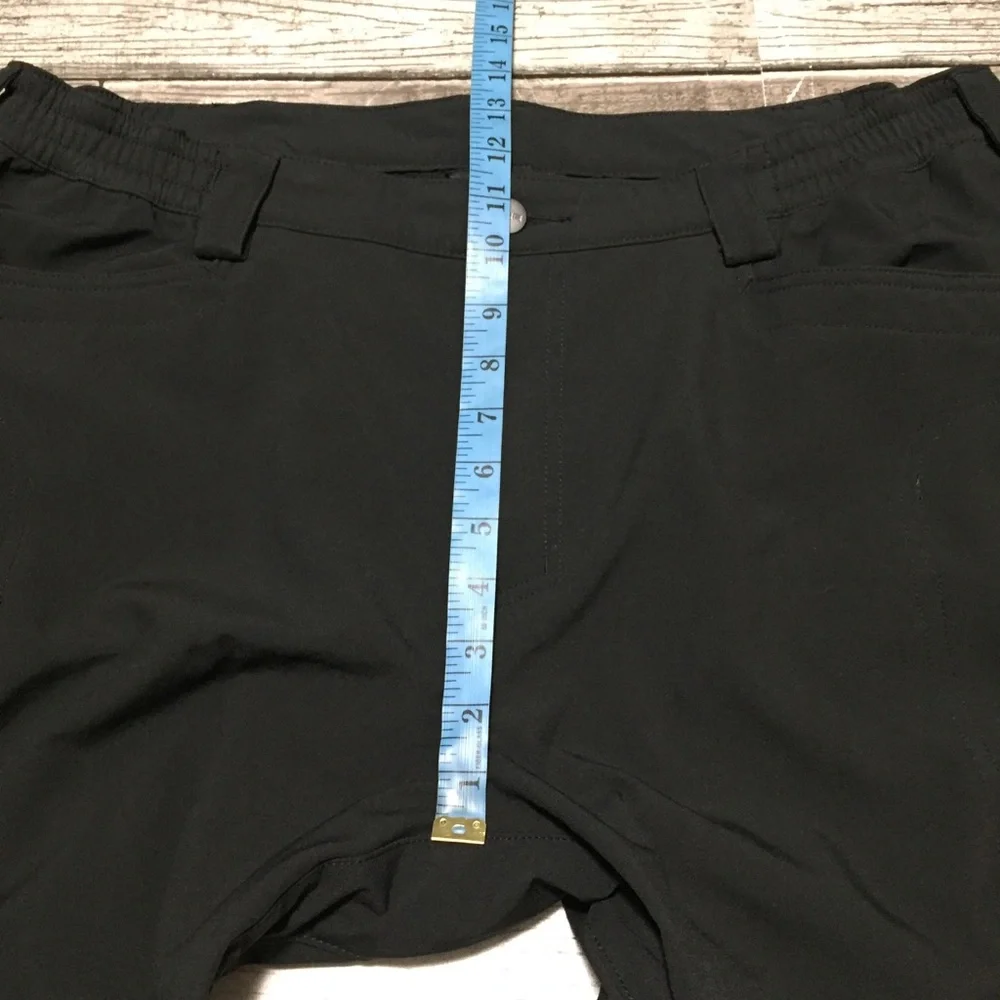 CQR Fleece Lined Pants Men’s 40x30 Black Stretch Ankle Zip